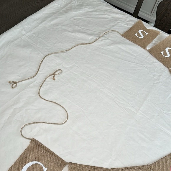 God Bless banner with pink cross, perfect for baptism, christening, or communion - Picture 5 of 10